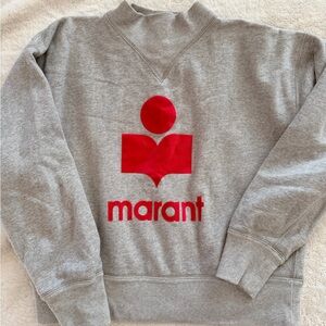 Isabel Marant Sweatshirt with dark pink logo